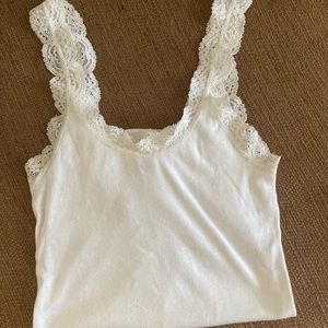 Free! Free with any purchase from my closet. White Hollister Tank Top.